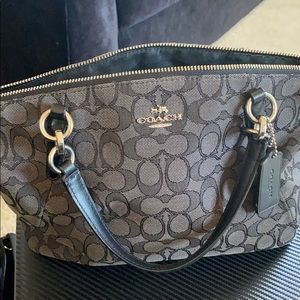 Authentic Coach purse and matching wallet
